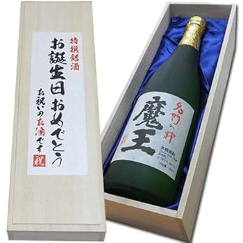 Amazon.co.jp: 【お誕生日おめでとう】魔王 焼酎 芋焼酎 720ml×1